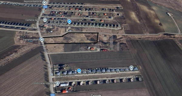 Vorovesti TEREN 10000mp intravilan la soseaua pricipala cu u