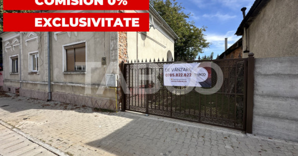 Casa cu potential de investitie in centrul satului 1540 mp t