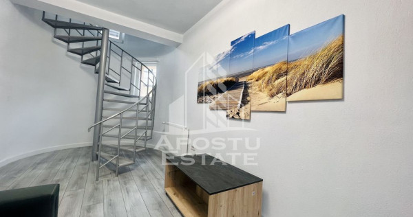 Apartament cu doua camere si scara interioara ,in zona Do...