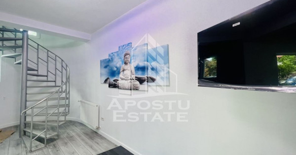 Apartament cu doua camere si scara interioara , zona Doro...
