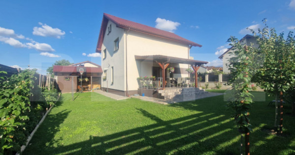 Casa moderna P+1 Lux , Izvor individuala 5 camere plus pivn