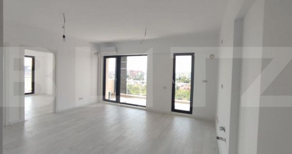 Apartament 3 camere, nemobilat, terasa 29 mp, vedere spre la