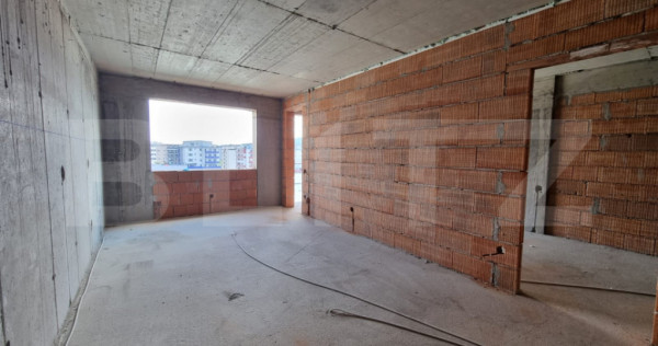 Apartament cu 2 camere, cu terasa, etaj intermediar, zona BM