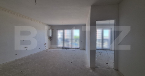 Apartament cu 2 camere, cu terasa, etaj intermediar, zona BM