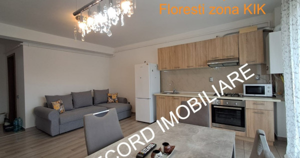 Apartament 3 cam, et.2, zona KIK, Str.Florilor in Floresti