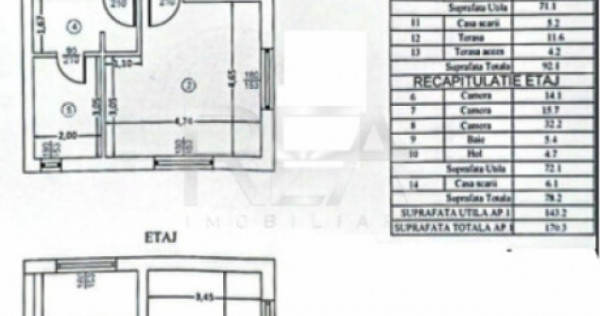 Vilă 5 camere Trapezului, centrală, an 2025, 200 mp