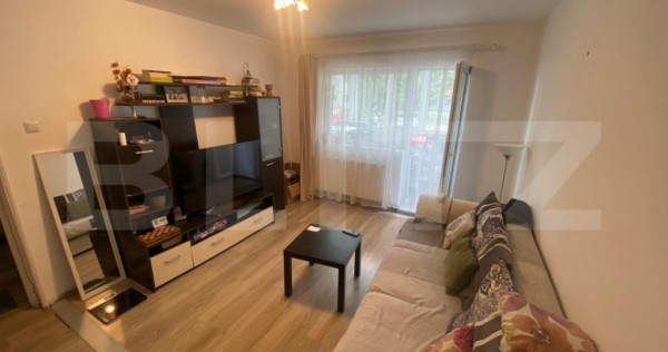 Apartament 3 camere, 51 mp, 2 boxe la subsol, mobilat, in M?