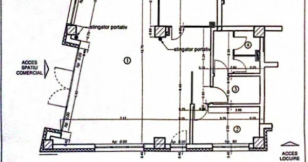 Spațiu comercial de v&acirc;nzare, 96 mp, zona Gării