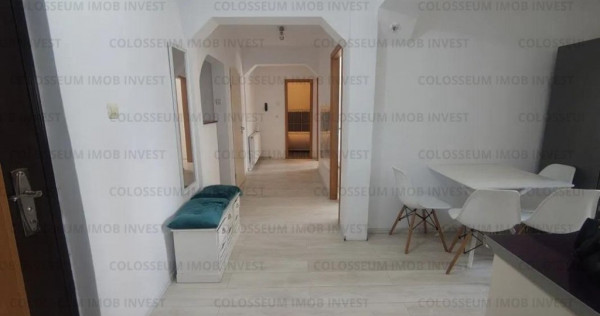 Apartament cu 3 camere, decomandat - zona Racadau.