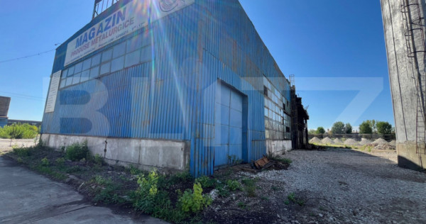 Hală industrială de &icirc;nchiriat, 1.000 mp + teren 5.000 mp