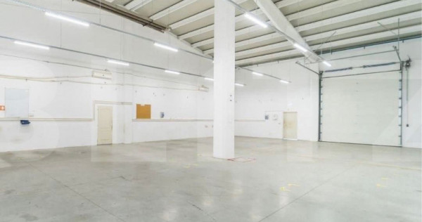 Hală industrială de &icirc;nchiriat &ndash; 1.250 mp