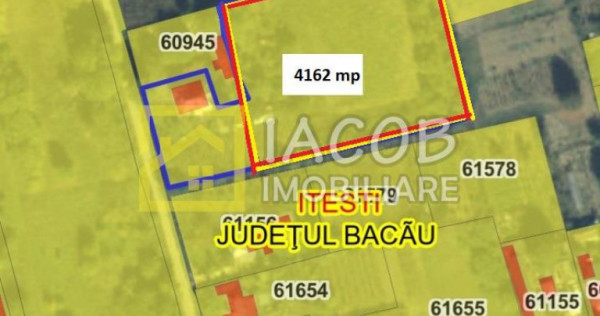 4162 mp teren parcelabil in loturi de 1000 mp, Dumbrava Ites