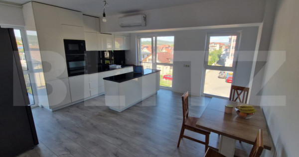 Apartament cu 3 camere, 66 mp, etajul 2, 2 bai, zona Calea M