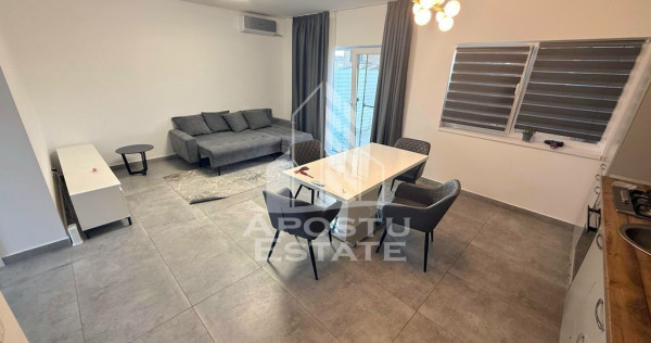 Triplex cu 3 camere,2 bai,mobilat si utilat,Dumbravita