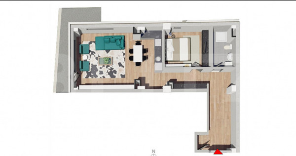 Comision 0!Apartament 2 camere, confort sporit,Bloc Nou,Petr