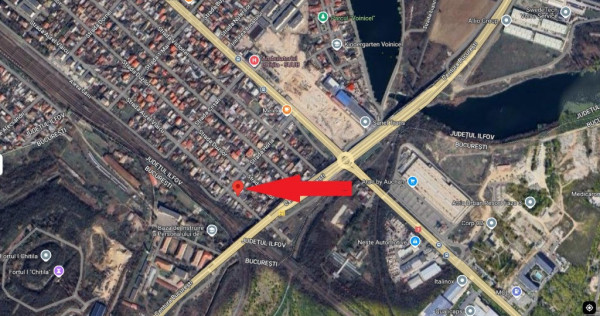 Teren intravilan 360mp, d 15ml, utilitati la poarta, Chitila, Ilfov,
