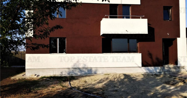 Casa garaj, constructie la gri, in Sabareni, teren 440mp