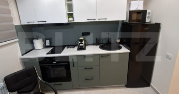 Garsoniera moderna, , zona Astra, renovata complet, central