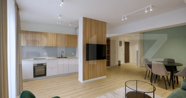 Apartament cu 2 camere | zona exclusivista | finisaje de lux