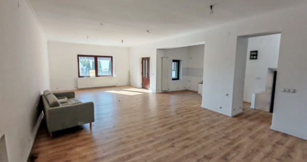 Apartament tip open space la casă, curte proprie, zona Gus