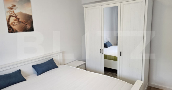 Apartament cu 2 camere, 40 mp, parcare, bloc nou, zona Terra