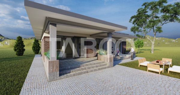 Casa deosebita de vanzare cu 3 camere Sura Mica Sibiu 500 mp