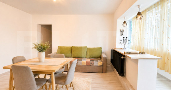Apartament de v&acirc;nzare 3 camere, 65 mp,etaj 1,Cetate