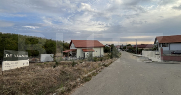 Teren in Filiasi 1000 mp / 30 ml front, toate utilitatile