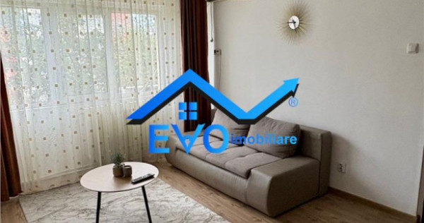 Apartament cu 2 camere, geam la baie, aer conditionat, zona