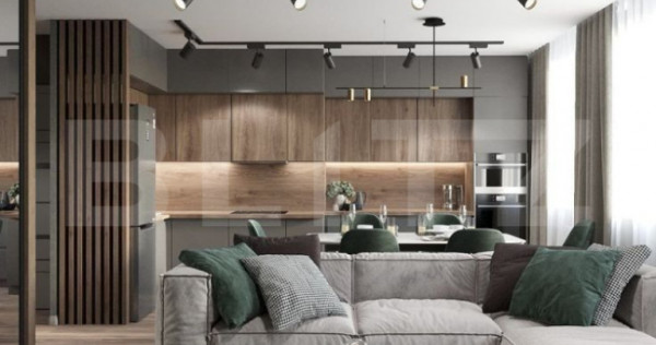 Apartament 3 camere, finisaje premium , Tractorul