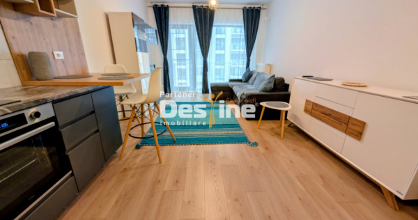 Apartament 2 camere mobilat utilat 51 mp parcare boxa Silk