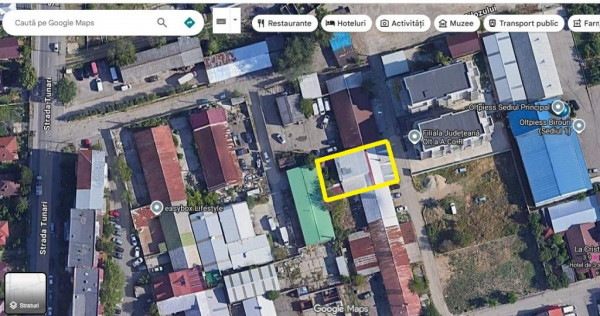 Cladire functiune mixta - Hala prod.+locuinta,400 mp.teren,zona Tunari