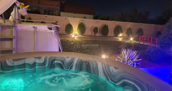 Casa individuala-Partial mobilata-Mihailesti-Toate utilitati