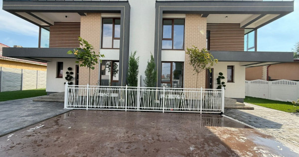 Complex de vile | 5 camere + 3 bai | Curte amenajata