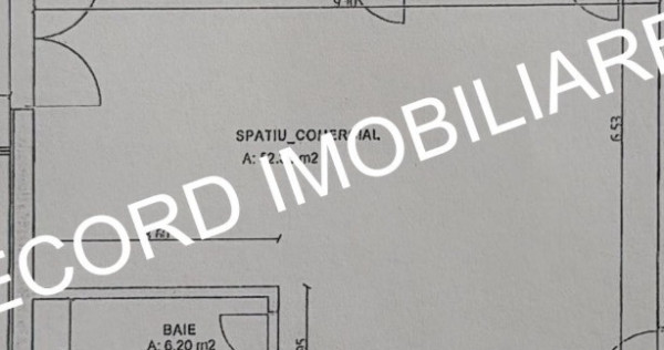 Spatiu comercial in CF, parter, 2 locuri parcare Finisat Floresti