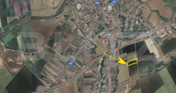 Teren intravilan 7.600 mp – ideal pentru HALĂ industrial?