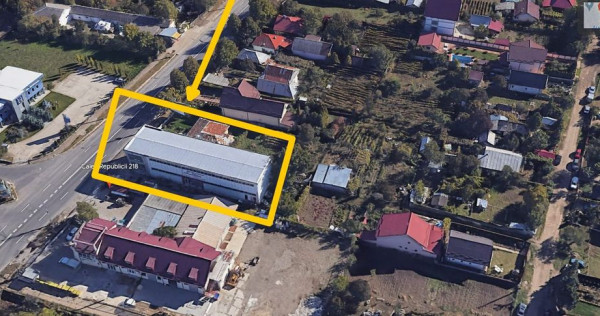 Spațiu industrial - Hala de vanzare, Calea Republicii !