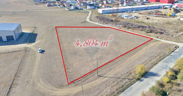 Teren 4,804mp com. Vladimirescu jud. Arad