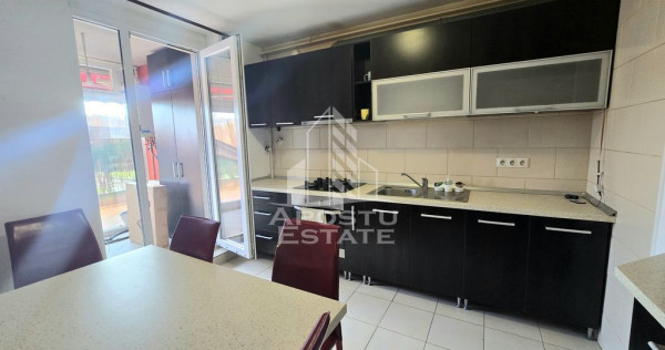 Apartament cu o camera si terasa 14 mp, zona Aradului
