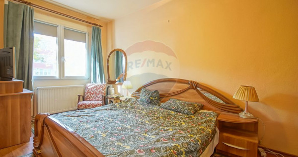 Apartament 3 camere, complet mobilat, la 1 minut de Piaț...