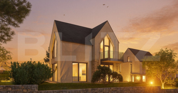 Vila 4 din proiectul SUNRISE RESIDENCE de langa padurea Fage