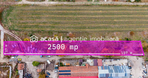 Teren de 2500 mp, cu posibilitate de parcelare &icirc;n Bujac ...