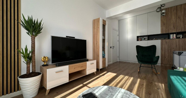 Apartament 2 camere cu gradina la 15 min metrou Popesti Leordeni