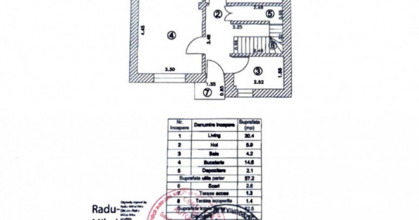 Casă individuală modernă, teren generos de 1120 mp