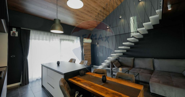 Penthouse tip Loft, 3 camere, pe două niveluri, cu teras...