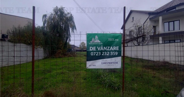 Reducere! Teren intravilan 880 mp cu proiect complet 2 case