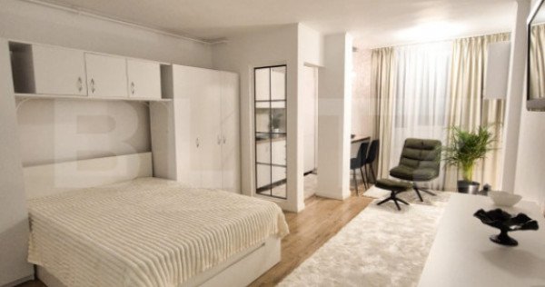 Apartament o camera, 32 mp, zona Aleea Carpați