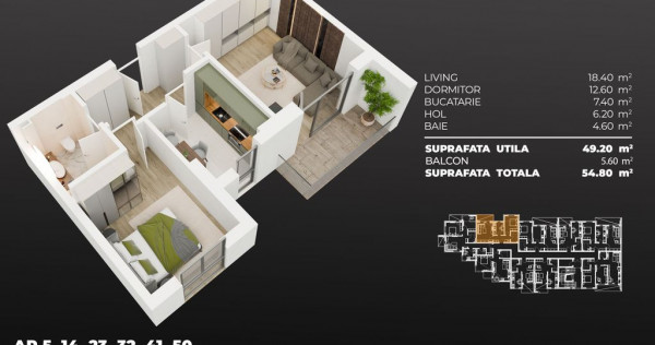 2cam. total dec. 3min metrou Berceni