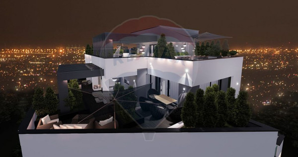 Penthouse de lux cu rooftop și lift privat I Elegant Hou...