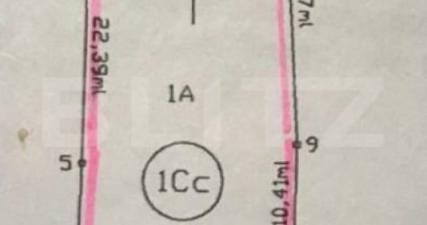 Oportunitate unică – Teren intravilan de vânzare, cu toa